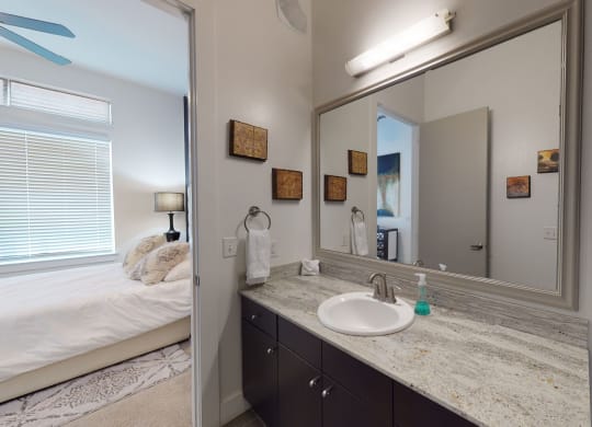 Arpeggio Bathroom DFW Apartment rentals