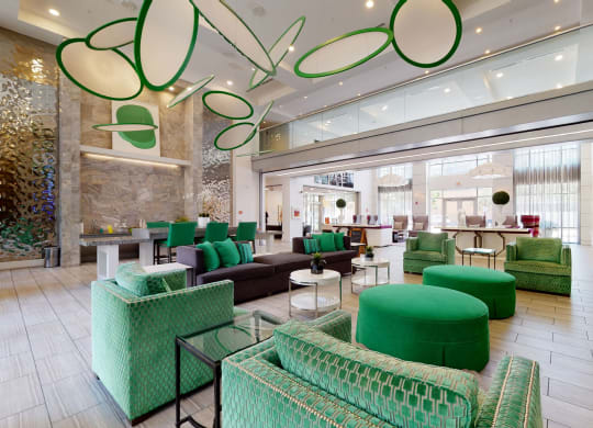 Arpeggio Lobby Dallas TX Apartments