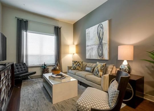 Cityplace Heights Entertainment and Seating Room