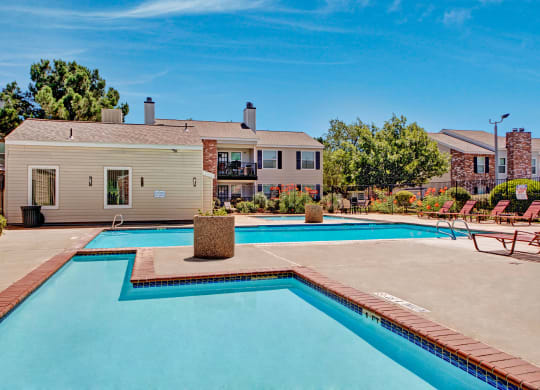 Cypress Pointe Pool  at Cypress Pointe Apartments Apartments for rent is Midland, TX