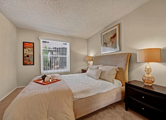 Cypress Pointe Bedroom  at Cypress Pointe Apartments Apartments near Odessa, TX