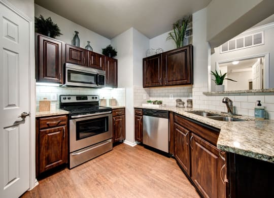 Firestone at West 7th Kitchen Apartment for rent Fort Worth, Texas