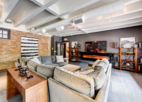Firestone at West 7th Living Room Apartment for rent Fort Worth, Texas