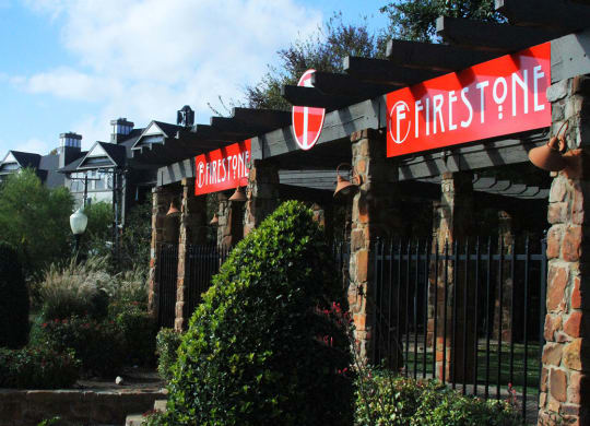 Firestone at West 7th Exterior Apartments near DFW