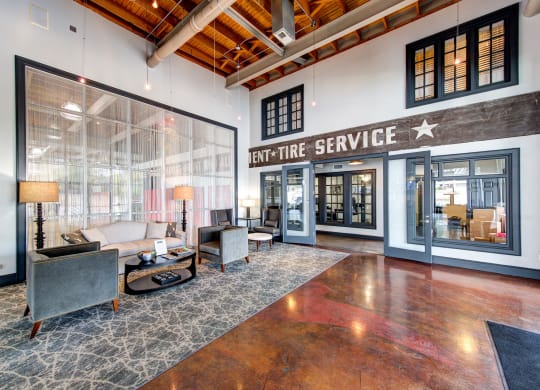 Firestone at West 7th Lobby Apartment for rent near Dallas, TX