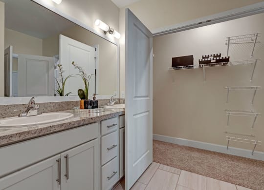 Latitude 31 Bathroom with Walk-In Closet Apartment for rent near Midland, TX