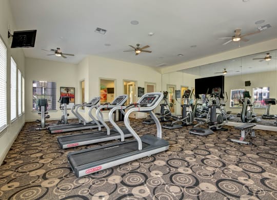 Le Mirage Apartments Fitness Center Apartment for rent near Odessa, TX