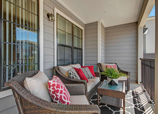Le Mirage Apartments Outdoor Patio Apartment for rent in Midland, TX