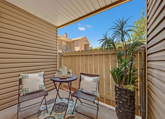 Northridge Court Apartments Patio Apartment rental near Odessa, TX