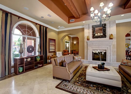 The Palms at Briarwood Resident Lounge Apartment for rent in Midland, TX