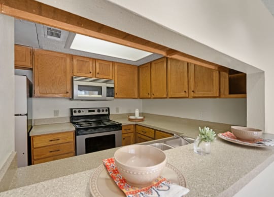 Summertree Place Kitchen Apartment for rent in Odessa, TX