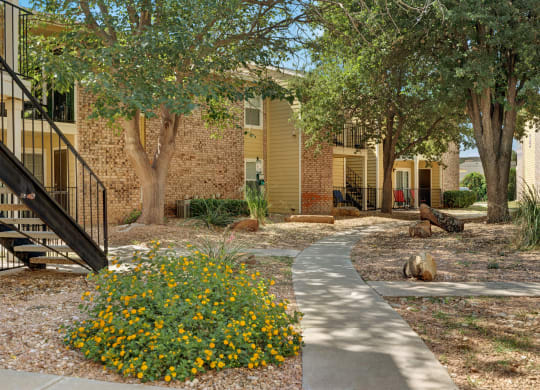 The Bradford Outdoor Walkway Apartment for rent in Midland, TX