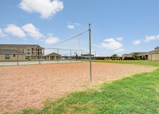 Residence at Heritage Park Exterior Volleyball Cour Abilene Texas Apartments for Rent