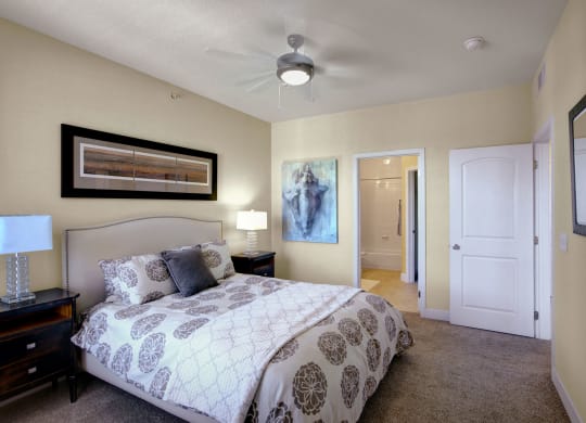 Tuscany at Faudree Master Bedroom with Walk In Closet