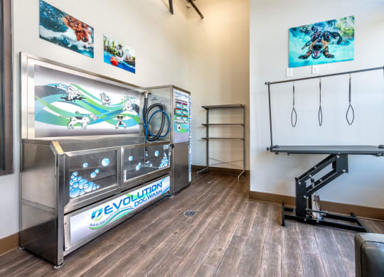 Waterford Market Apartments Pet Washing Station Apartments in Frisco, TX