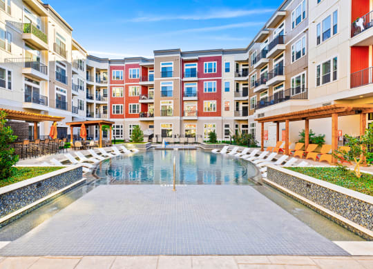 Waterford Market Apartments Pool Dallas Texas Apartments with outdoor pool