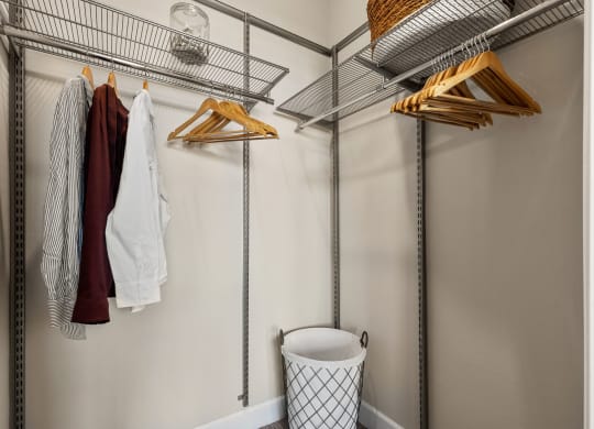 Waterford Market Apartments Walk-In Closet Frisco Texas Apartments for rent