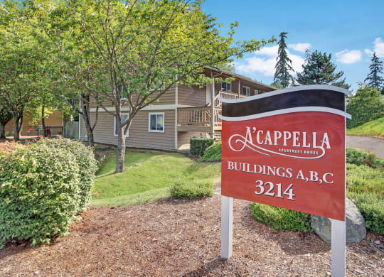A'Cappella Exterior Apartments in Lynnwood, WA