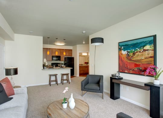 Solara Living Room Apartments in Moses Lake, WA