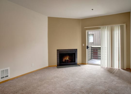 St James Tower Living Room Apartments in Seattle, WA