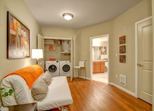 The Artiste Living Room Apartments in Shoreline, WA