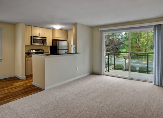 Vermont Living Room Apartments in Kenmore