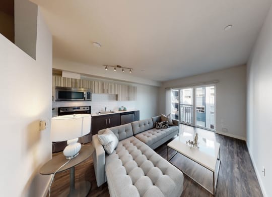 Vive Living Room Apartments in Seattle, WA