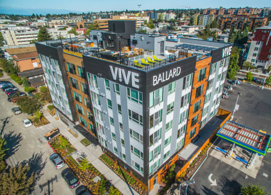Vive Exterior Apartments in Seattle, WA