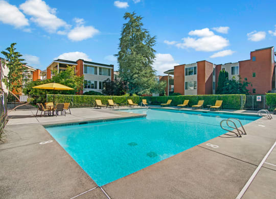 Watercrest Pool Apartments in Lake Forest Park, WA