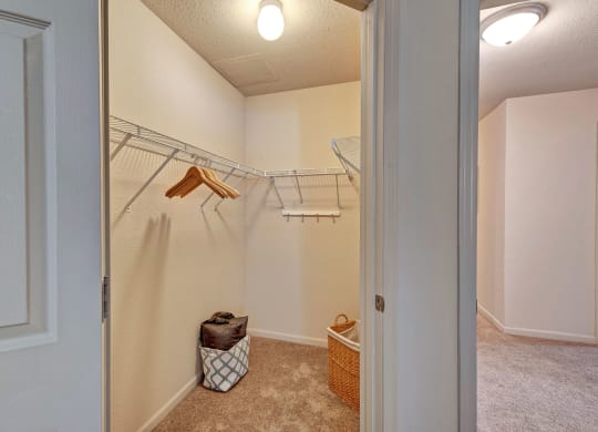 River's Cove walk in closet