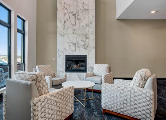 The Lafayette resident lounge, Dean Weidner Real Estate Apartments for rent Fitchburg, WI