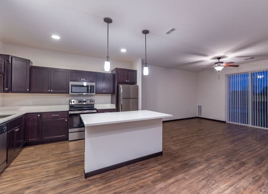 The Park Kitchen and Living Room Apartments in DeForest, WI