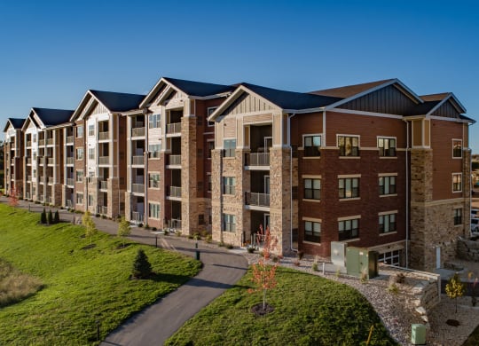 The Park Exterior Apartments in DeForest, WI