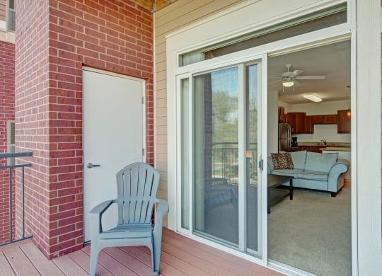 Van Buren Place Balcony