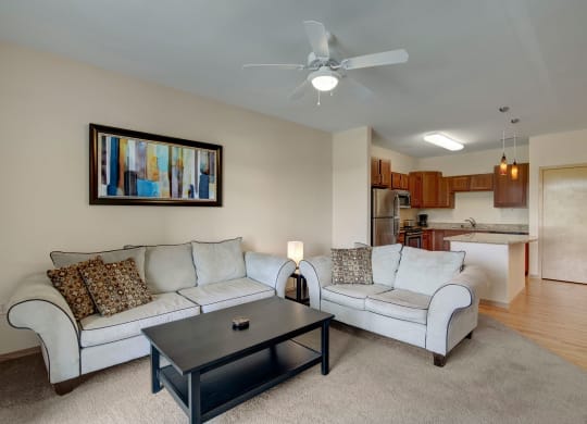 Van Buren Place Living Room