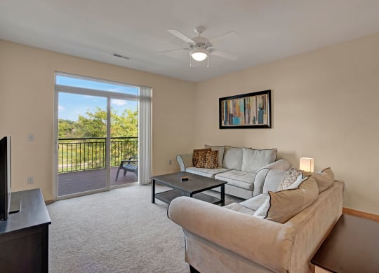Van Buren Place Living Room