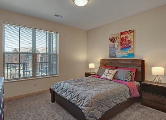 Unit Bedroom at The Vue at Pinnacle Peak Apartment Homes