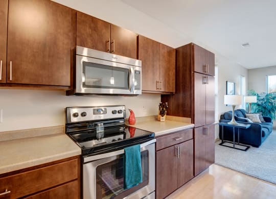 Unit Kitchen at The Vue at Pinnacle Peak Apartment Homes