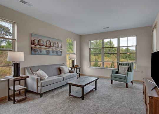 Unit Living Space at The Vue at Pinnacle Peak Apartment Homes