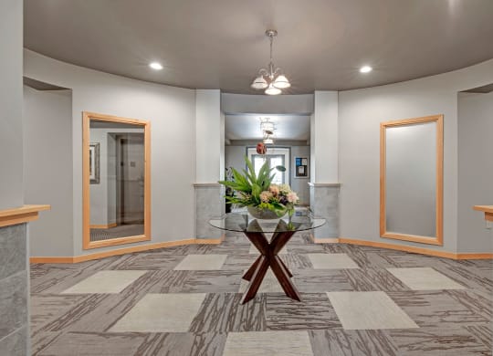 The Hallway at The Vue at Pinnacle Peak Apartment Homes Apartments in Fitchburg, WI