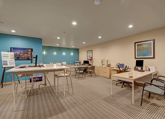 The Leasing Office at The Vue at Pinnacle Peak Apartment Homes Apartments in Fitchburg, WI