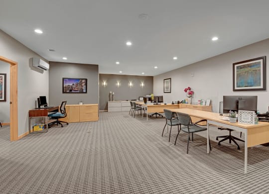 The Leasing Office at The Vue at Pinnacle Peak Apartment Homes Apartments in Fitchburg, WI