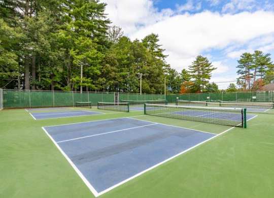 Pickleball Courts at Haven West, Maine