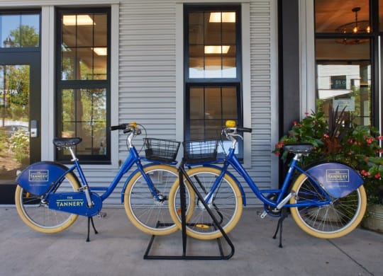 Bike Rack at The Tannery, Connecticut, 06033