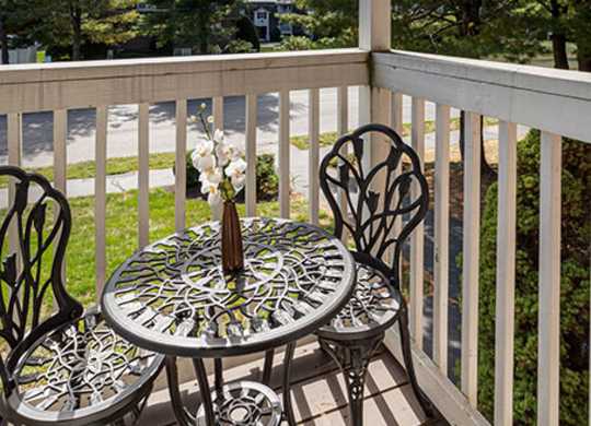Balcony And Patio at Ashford Crossing, Shrewsbury