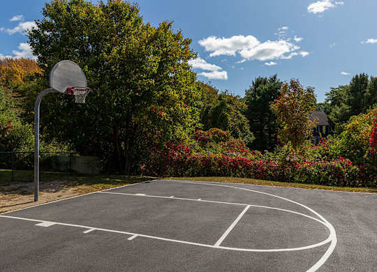 Basketball Court at Ashford Crossing, Shrewsbury, Massachusetts