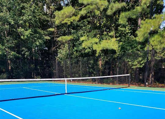 Tennis Court at Seven Pines, Georgia
