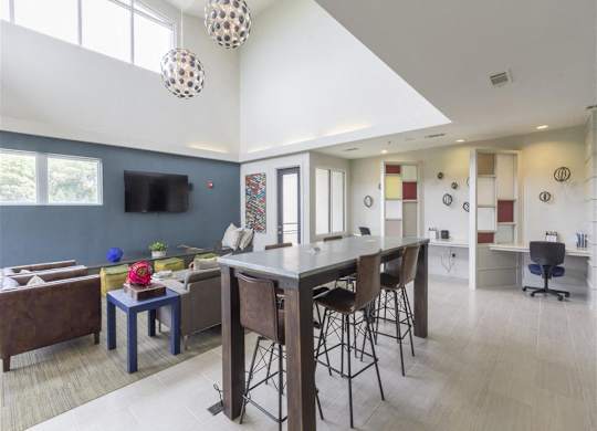 Resident Clubhouse at Glenwood Park Lofts, Atlanta, GA, 30316