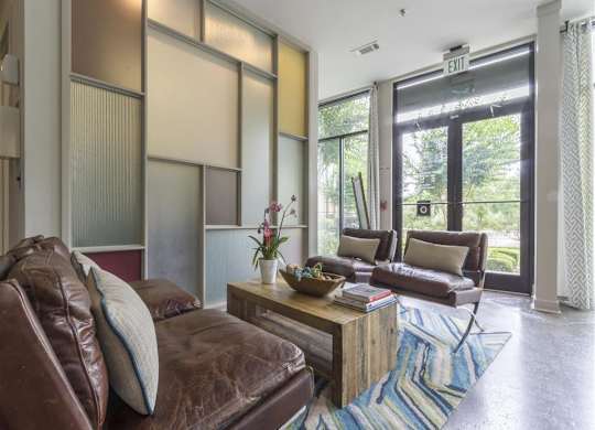 Clubroom at Glenwood Park Lofts, Atlanta, Georgia