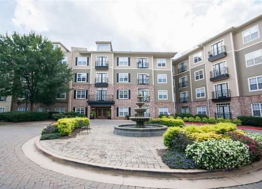Exterior Landscape at The Orleans of Decatur, Decatur, GA, 30033
